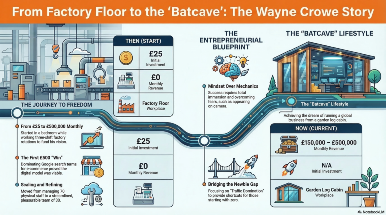 Wayne Crowe: From Bedroom Startup to Marketing Mastery